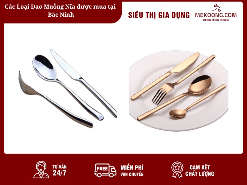 Các Loại dao muỗng nĩa được mua tại Bắc Ninh