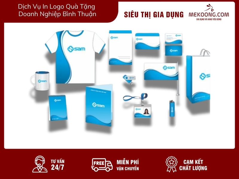 Dịch Vụ In Logo Quà Tặng Doanh Nghiệp Bình Thuận mekoong