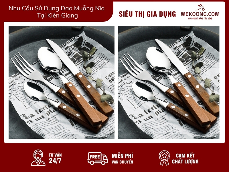 Nhu Cầu Sử Dụng Dao Muỗng Nĩa Kiên Giang mekoong