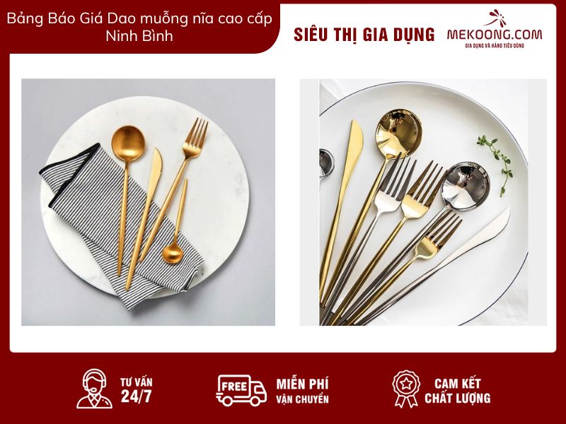 Bảng Báo Giá Dao muỗng nĩa cao cấp Ninh Bình