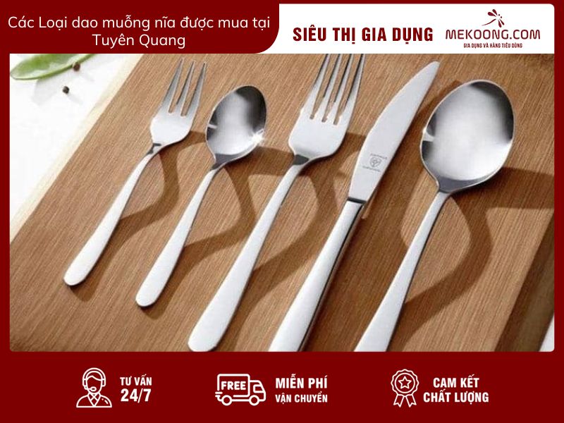 Các Loại dao muỗng nĩa được mua tại Tuyên Quang