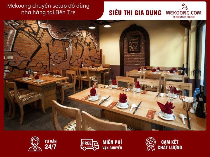 Mekoong chuyen setup do dung nha hang tai Ben Tre Mekoong chuyên setup đồ dùng nhà hàng tại Bến Tre