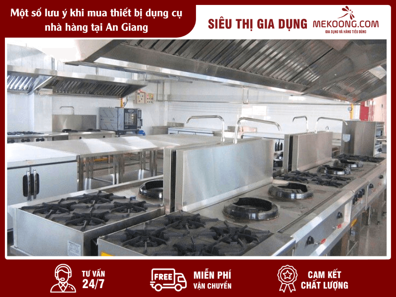 Mot so luu y khi mua thiet bi dung cu nha hang tai An Giang Mekoong Một số lưu ý khi mua thiết bị dụng cụ nhà hàng tại An Giang Mekoong