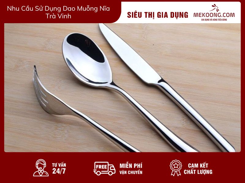 Nhu Cầu Sử Dụng Dao Muỗng Nĩa Trà Vinh