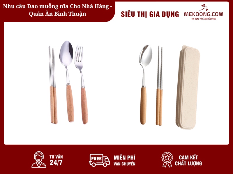 Nhu cầu Dao muỗng nĩa Cho Nhà Hàng - Quán Ăn Bình Thuận