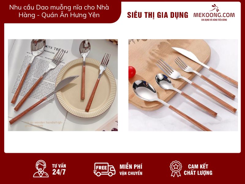 Nhu Cầu Dao Muỗng Nĩa Cho Nhà Hàng - Quán Ăn Hưng Yên