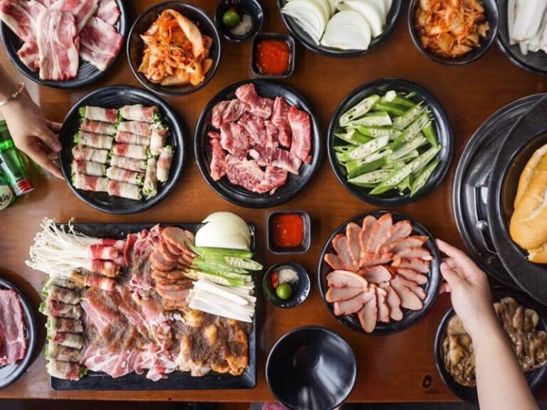 Jlegu Korean BBQ Đồ Dùng Dụng Cụ Nhà Hàng BBQ