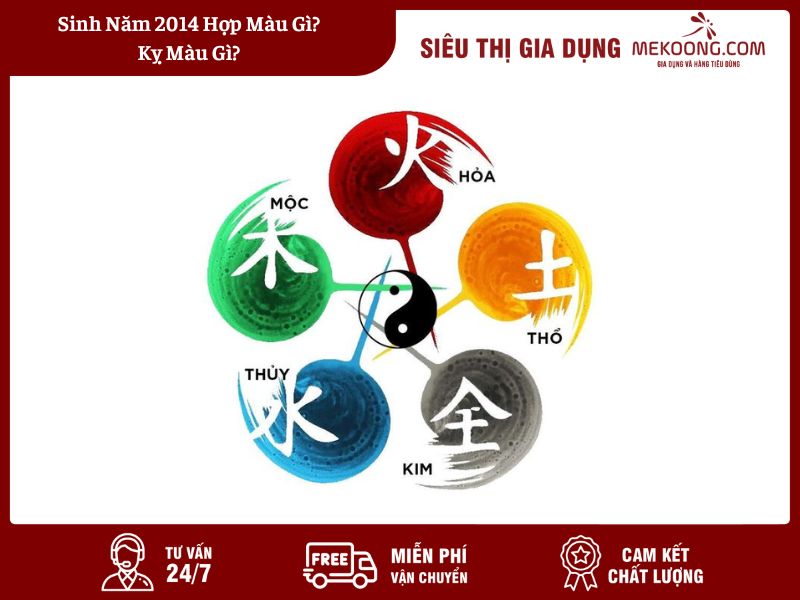 Sinh Năm 2014 Hợp Màu Gì_ Kỵ Màu Gì