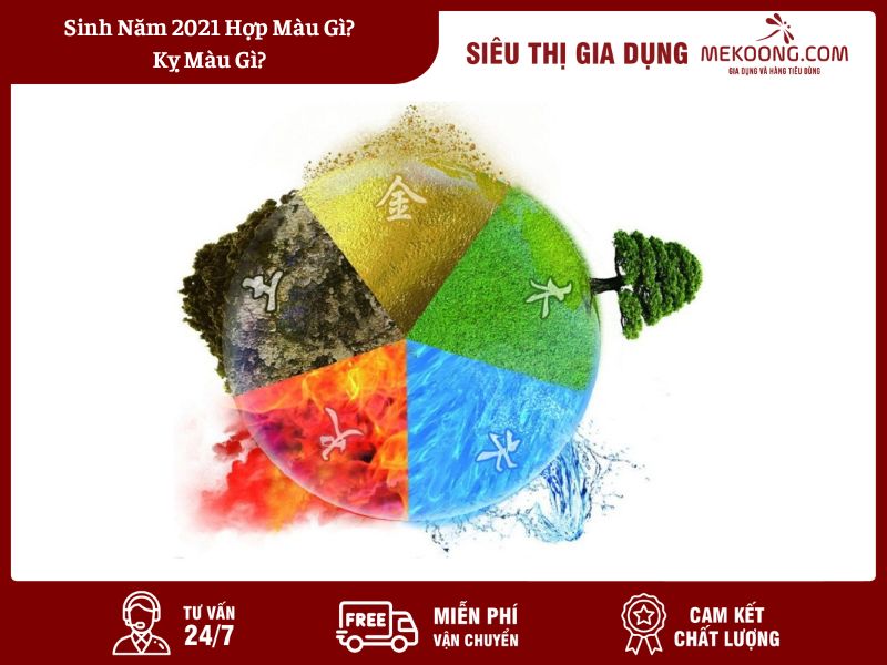 Sinh Năm 2021 Hợp Màu Gì_ Kỵ Màu Gì