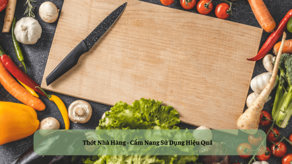 Thớt nhà hàng - Hướng dẫn chọn lựa và sử dụng hiệu quả