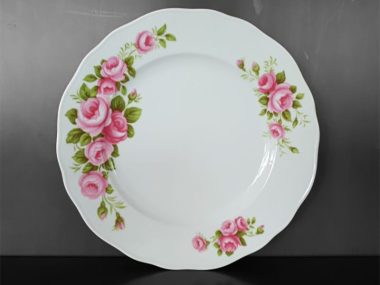 Dĩa Cạn 18cm - A7101 Hoa 2007