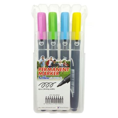 Bộ Bút Lông Dầu Artline Supreme 4 Màu 1mm (Mẫu Sản Phẩm Bên Trong Là Ngẫu Nhiên) giá tốt