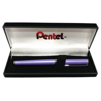 Bút Ký Mực Gel Cao Cấp Nắp Đậy Thân Tím – Mực Xanh Pentel K611V-C giá rẻ