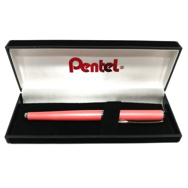 Bút Ký Mực Gel CC Nắp Đậy Màu Xanh - Mực Xanh Pentel K611S-C cao cấp
