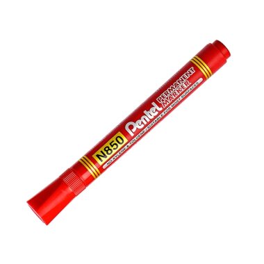 Bút Dạ Dầu Đầu Tròn 4.2mm Pentel N850 - Mực Đỏ cao cấp