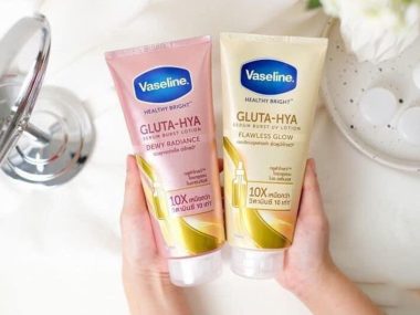Sữa Dưỡng Thế Thái Vaseline 10X Serum Gluta - Hya Serum Burst Lotion 330ml
