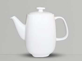 Bình Coffee 1220ml – 566PL sứ CK (trắng – in logo theo yêu cầu)