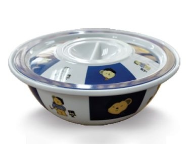 Tô Súp Melamine Có Nắp 6" - Bear