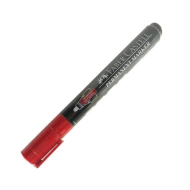 Bút Lông Dầu II Faber-Castell - Mực Đỏ chất lượng