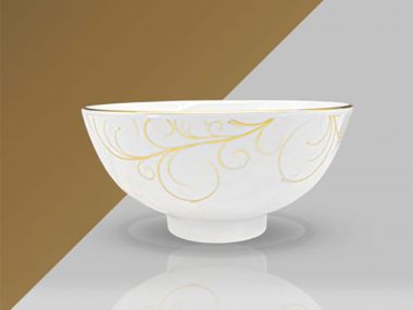 Chén Cơm Tròn 11cm - 89 Kim Sa