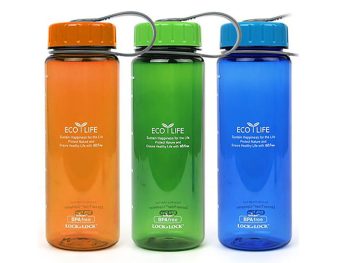 Bình nước Lock&Lock Eco 500ml – Brown/ Blue/ Green -ABF613B