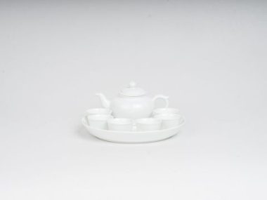 Bộ Ấm Chén Minh Long 0.35 L Jasmine Trắng chính hãng