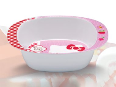 Tô Nhựa Melamine Vuông 6" - Pinky