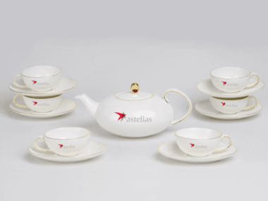 Bộ Tách Trà Minh Long quà tặng 0.47 L Anna Elip Giá In Logo quà tặng chính hãng