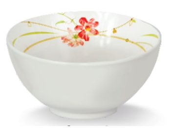 Tô Nhựa Melamine Phở 6″ – Flora