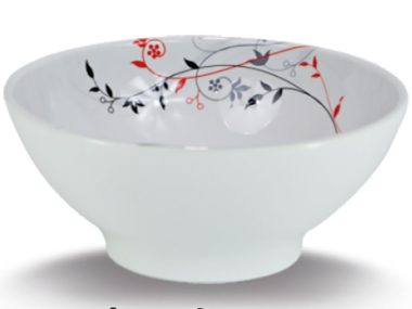 Tô Phở Cạn Melamine 7" - Vine