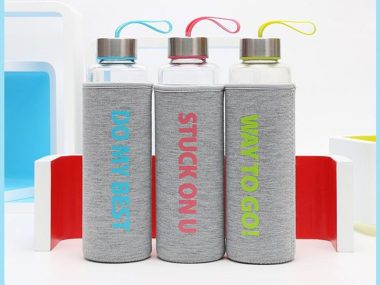 Bình nước Lock&Lock thủy tinh chịu nhiệt 530ml - LLG662