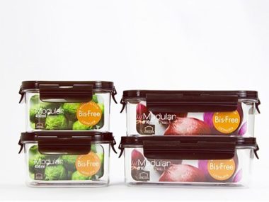 Bộ 4 hộp bảo quản Lock&Lock Bisfree Modular