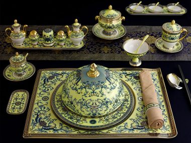 Bộ ăn cá nhân 29 sản phẩm phục vụ Nguyên Thủ APEC - Hoàng Cung - Hoàng Liên Giá rẻ