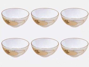 Bộ Bát Cơm Đáy Nhỏ Hoa Lan