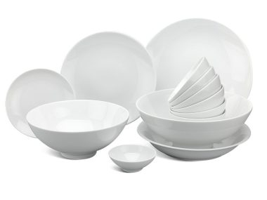 Bộ đồ ăn 10 người 36 sản phẩm - Daisy - Trắng Đẹp