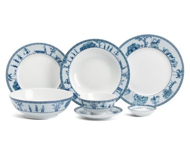 Bộ đồ ăn 10 người 35 sản phẩm - Jasmine - Thôn Dã Đẹp