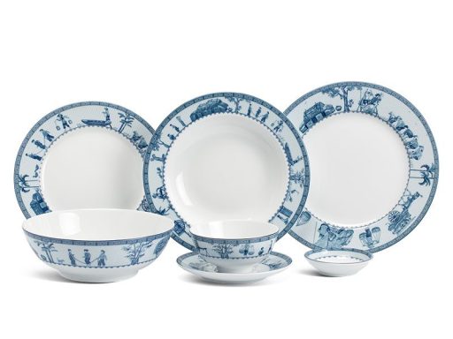 Bộ đồ ăn 10 người 35 sản phẩm - Jasmine - Thôn Dã Đẹp