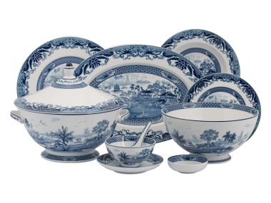 Bộ đồ ăn 10 người 49 sản phẩm - Hoàng Cung - Hồn Việt Cao Cấp