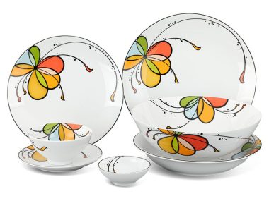 Bộ đồ ăn 6 người 22 sản phẩm - Daisy - Bóng Bay Đẹp