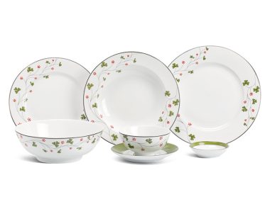 Bộ đồ ăn 6 người 22 sản phẩm - Jasmine - Hoa May Mắn Giá rẻ