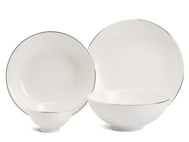 Bộ đồ ăn 9 sản phẩm - Daisy IFP - Chỉ Vàng Giá rẻ