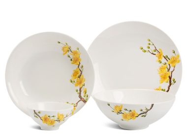 Bộ đồ ăn 9 sản phẩm - Daisy IFP - Hoàng Mai Đẹp