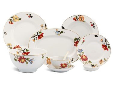 Bộ đồ ăn Âu - Á 45 sản phẩm - Camellia - Cát Tường Giá rẻ