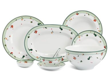 Bộ đồ ăn Âu-Á 45 sản phẩm - Camellia - Quả Ngọt Đẹp