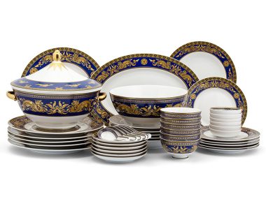 Bộ đồ ăn Âu-Á 45 sản phẩm - Hoàng Cung - Cẩm Tú Giá rẻ