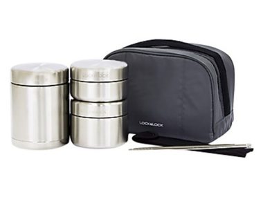 Bộ hộp cơm giữ nhiệt Lock&Lock - 1150ml Có Túi
