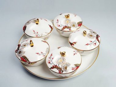 BỘ KHAY MỨT (NẮP CÓ NÚM) IFP THIÊN KIM MINH LONG