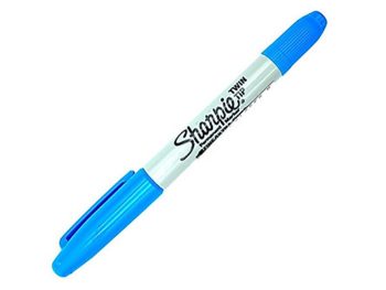 Bút lông dầu SHARPIE TWIN xanh da trời 1799119