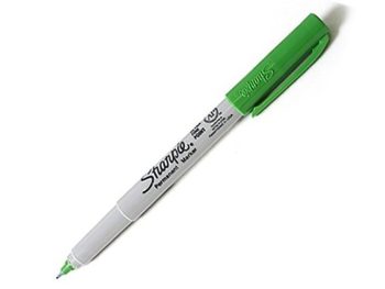 Bút lông dầu SHARPIE UF xanh lá mạ 37244