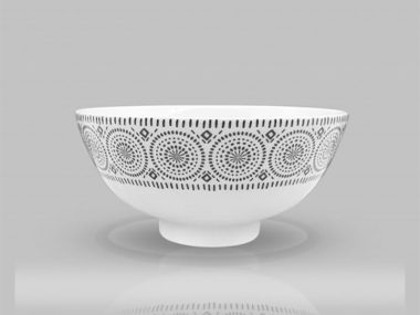 Chén Cơm Tròn 11cm - 89 Đồng Tiền sứ CK